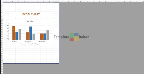 Sales Excel Chart Template
